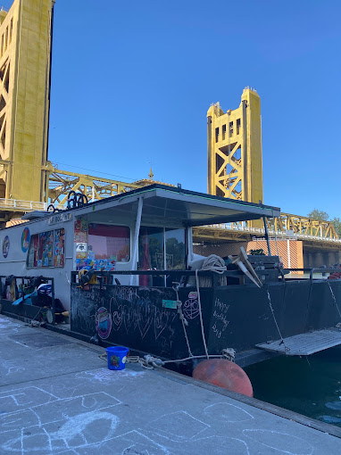 The Mermaid Ice Cream Boat